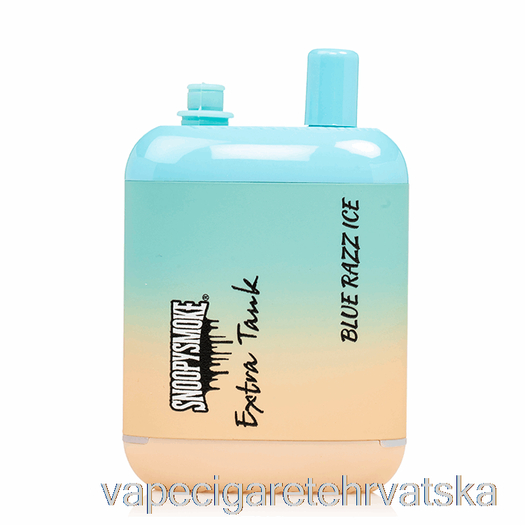 Vape Hrvatska Snoopy Smoke Extra Tank 2 15000 Disposable Blue Razz Ice